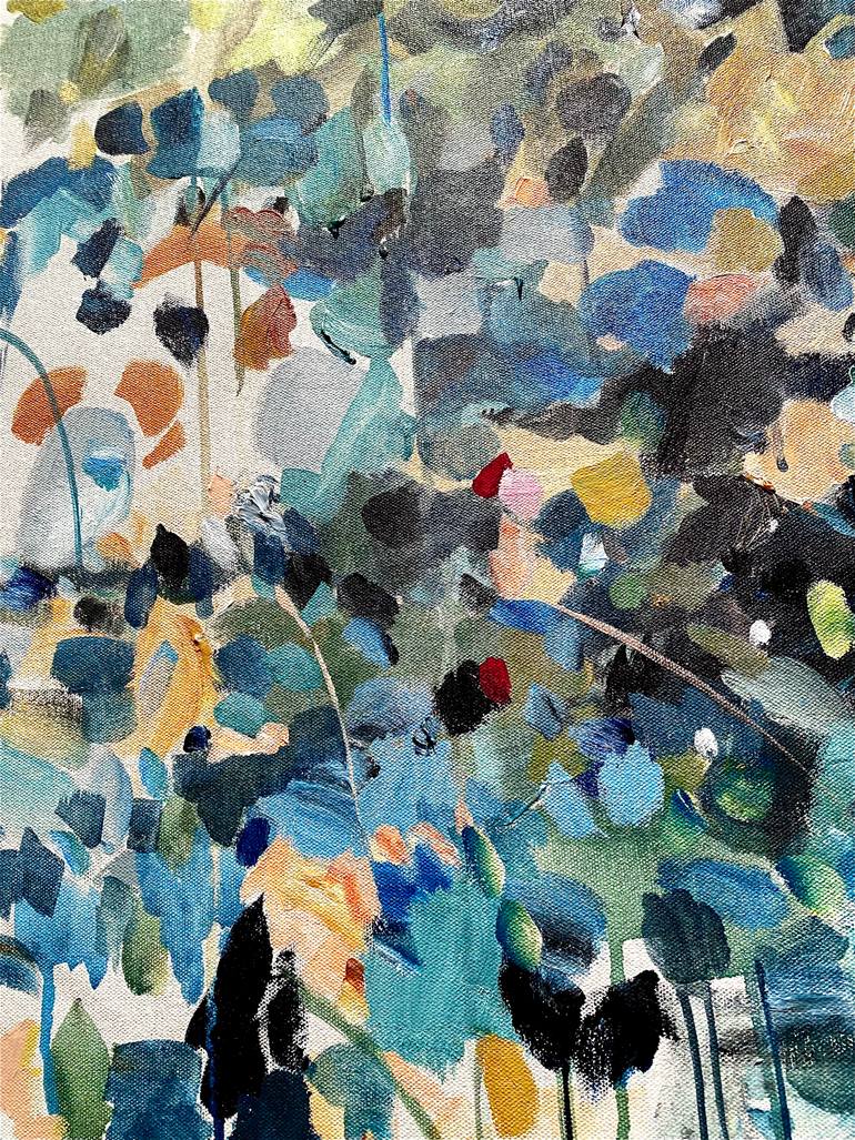Original Abstract Expressionism Abstract Painting by Vicky Barranguet