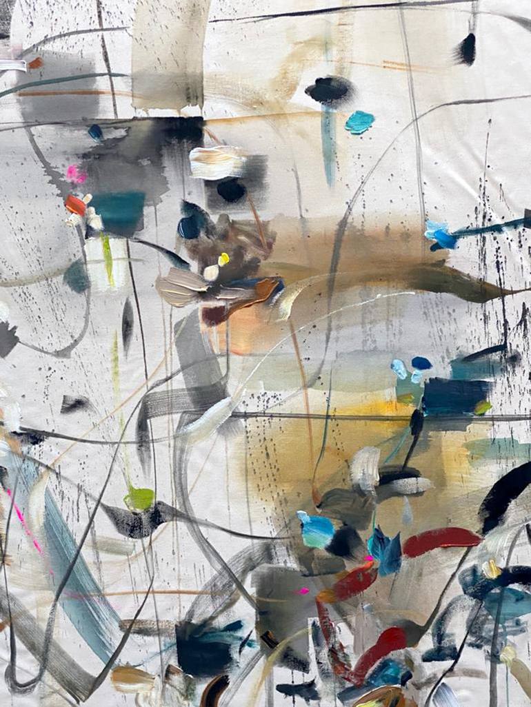 Original Abstract Painting by Vicky Barranguet