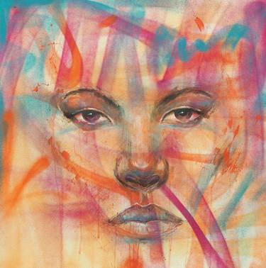 Original Abstract Portrait Paintings by Jon Cooper