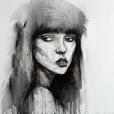 Original Portraiture Women Paintings by Jon Cooper