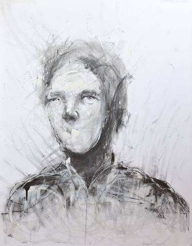 Print of Portraiture Portrait Drawings by Jon Cooper