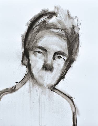 Print of Expressionism Portrait Drawings by Jon Cooper