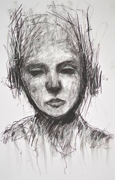 Print of Expressionism Portrait Drawings by Jon Cooper