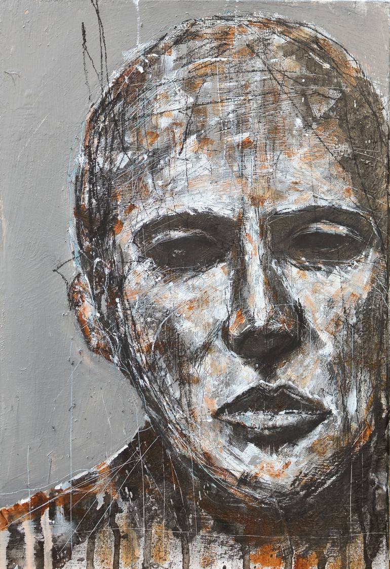 Print of Expressionism Portrait Paintings by Jon Cooper