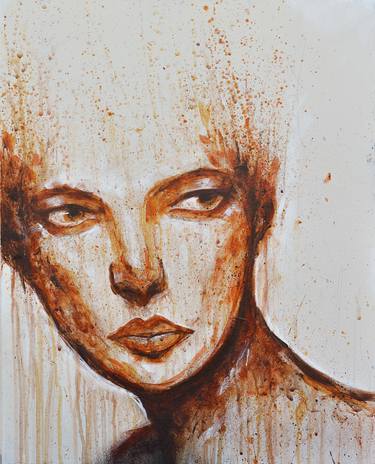 Original Expressionism Portrait Paintings by Jon Cooper