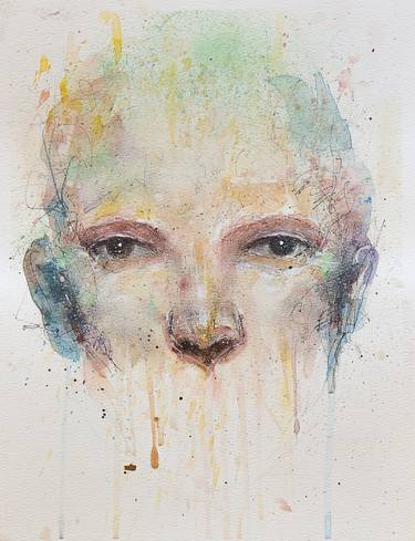 Original Abstract Portrait Paintings by Jon Cooper