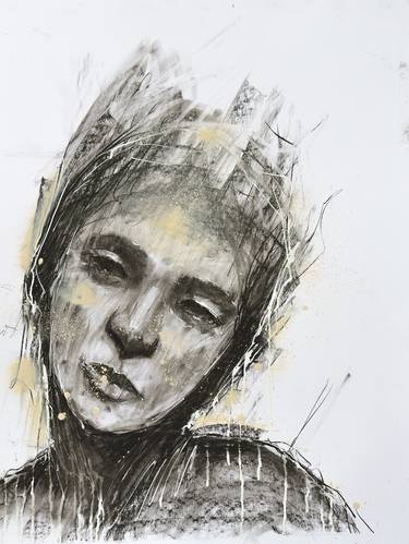 Print of Abstract Portrait Drawings by Jon Cooper