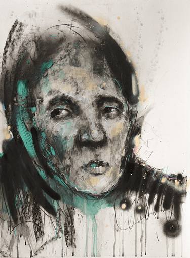 Original Abstract Portrait Drawings by Jon Cooper