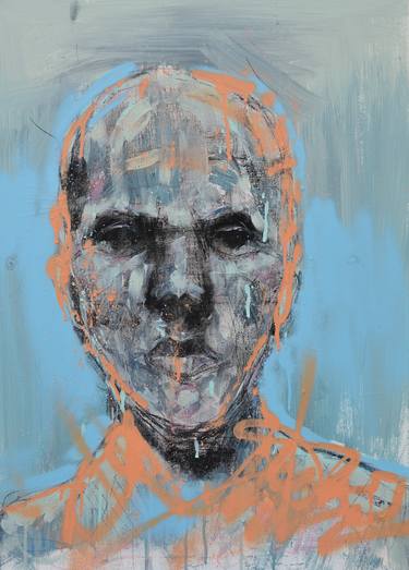 Print of Abstract Portrait Paintings by Jon Cooper