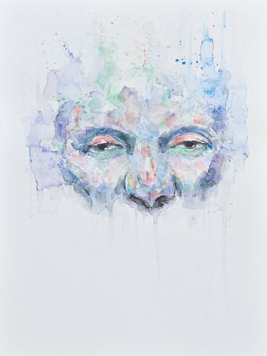 Original Abstract Portrait Paintings by Jon Cooper