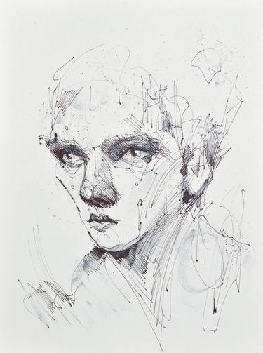 Original Portraiture Portrait Drawings by Jon Cooper
