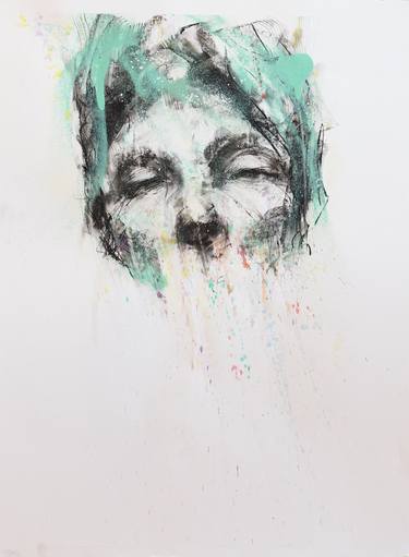 Print of Abstract Portrait Drawings by Jon Cooper