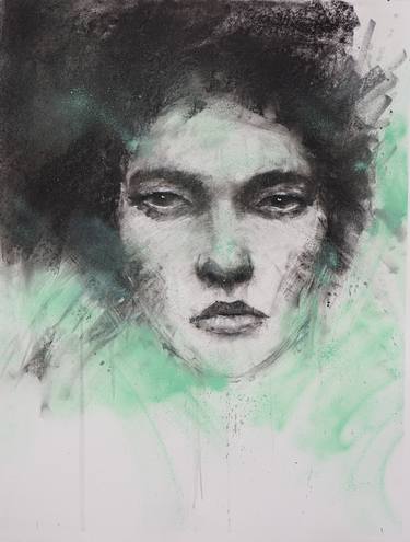 Print of Abstract Portrait Drawings by Jon Cooper