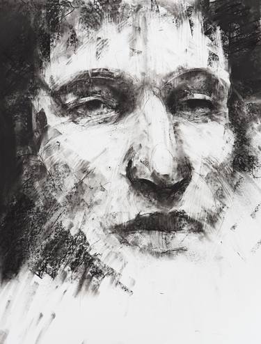 Original Abstract Portrait Drawings by Jon Cooper