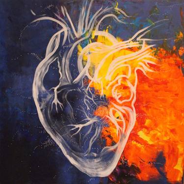 Original Abstract Love Paintings by Zita Vilutyte