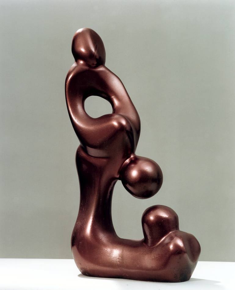 Original Abstract Sculpture by Shimon Drory
