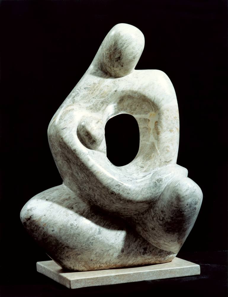 Metaphysical shape Sculpture by Shimon Drory