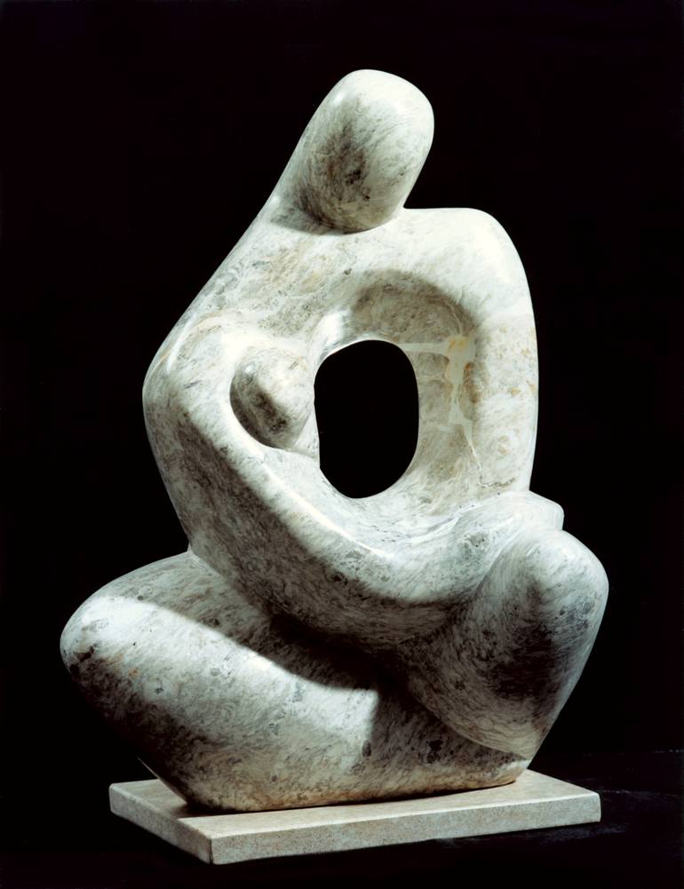 Original Abstract Sculpture by Shimon Drory