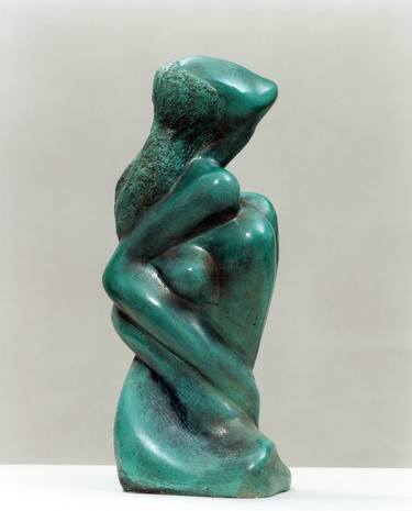 Original Realism Nude Sculpture by Shimon Drory