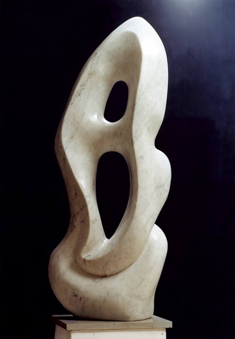 Metaphysical shape Sculpture by Shimon Drory