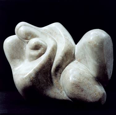 Original Abstract Love Sculpture by Shimon Drory