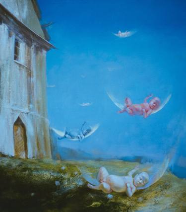 Print of Surrealism Political Paintings by Arunas Uogintas