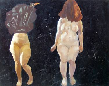 Original Surrealism Nude Paintings by Sterling Shaw