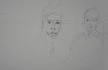 Original Realism People Drawings by Mr BA Esq