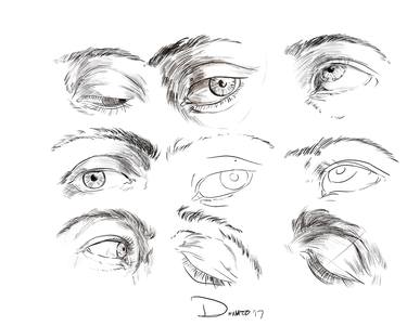 Eye reference thumb