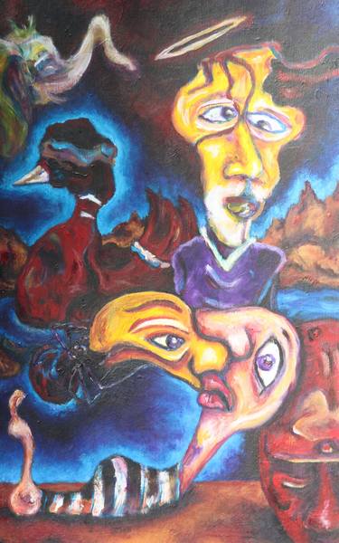 Original Surrealism Portrait Paintings by Kip Westerfield