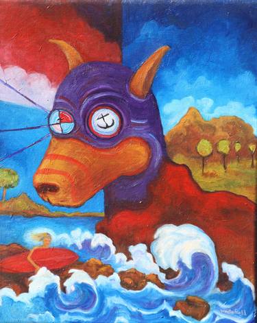 Original Surrealism Animal Paintings by Kip Westerfield