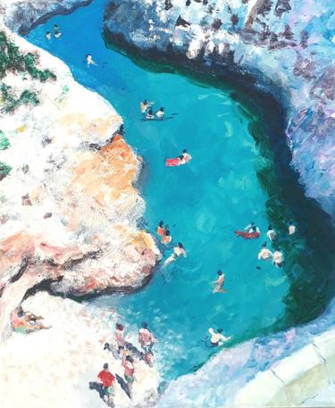Print of Figurative Beach Paintings by will smith