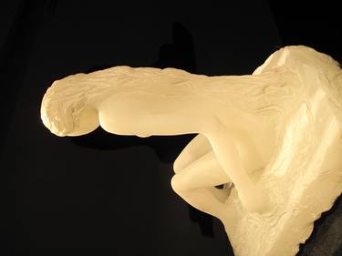 Original Figurative Nude Sculpture by Nadere Hakimelahi