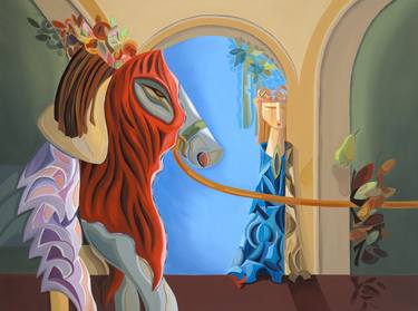 Original Horse Paintings by Dania Sierra