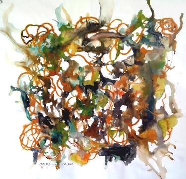 Original Abstract Painting by Mira Cedar