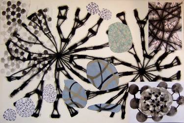 Original Abstract Collage by mira cedar