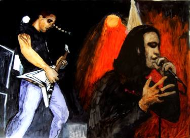 Original Realism Music Paintings by mira cedar