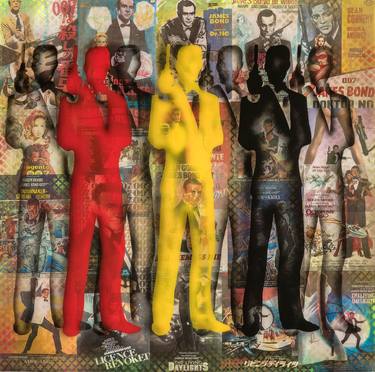 Original Pop Art Pop Culture/Celebrity Collage by Priyanka Mac