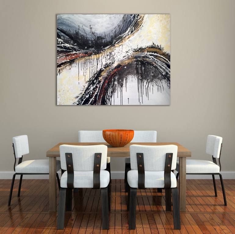 Original Abstract Expressionism Abstract Painting by Jill English