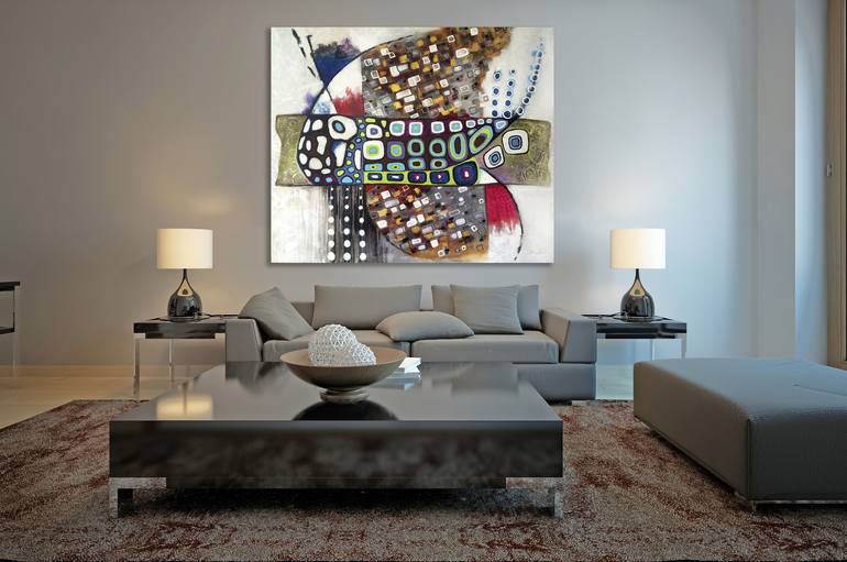 Original Modern Abstract Painting by Jill English