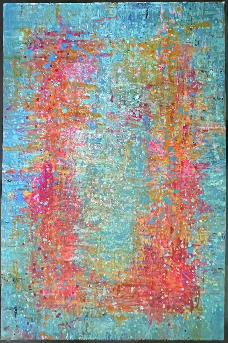 Original Abstract Expressionism Abstract Painting by Jill English
