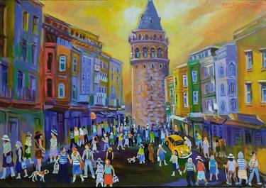 Original Impressionism Landscape Paintings by yavuz saracoglu