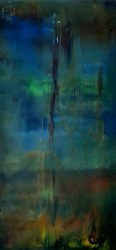 Original Abstract Expressionism Abstract Paintings by Tanya Lozano
