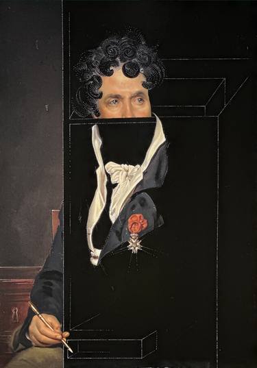 Original Portrait Painting by João Figueiredo