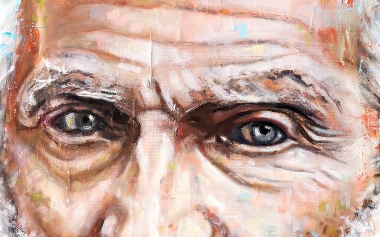 Original Contemporary People Painting by Veronica Cantero Yanez