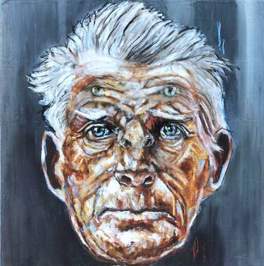 Portrait of Samuel Beckett thumb