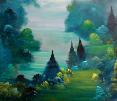 Original Impressionism Landscape Paintings by David Snider