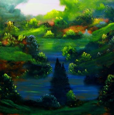 Original Impressionism Nature Paintings by David Snider
