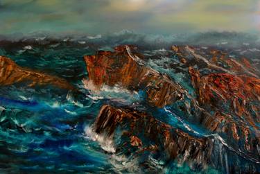 Original Impressionism Seascape Paintings by David Snider