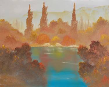 Original Impressionism Landscape Paintings by David Snider